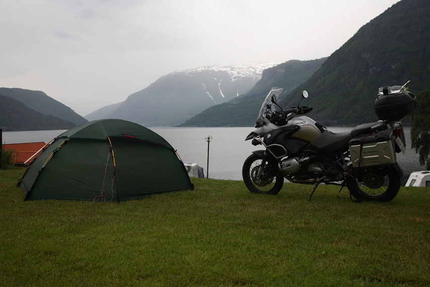 Camping am Fjord