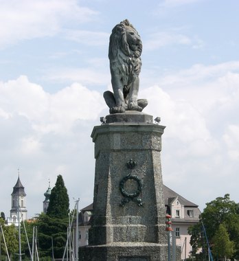 Löwe im Hafen Lindau